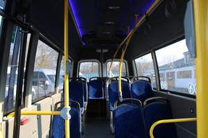 (Mercedes Sprinter low floor city minibus – front entry, 22–28 seats [de])