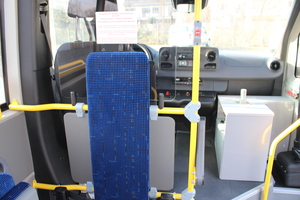 (Mercedes Sprinter low floor city minibus – front entry, 22–28 seats [de])