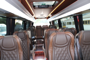 (Interior with Sultan seats, luggage racks, and LED ambient lights [de])