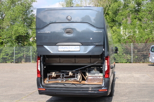 (Rear luggage compartment with extended body configuration [de])