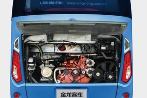 King Long C10 Dieselbus, 10 Meter lang mit 41 Sitzen, verfügbar bei Omnicar