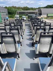 Offenes oberes Deck des Neoplan N442 Sightseeing-Busses